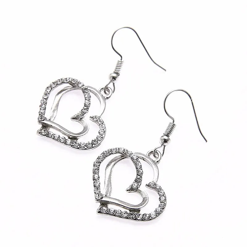 Enchanting 3-piece Heart-shaped Jewelry Set for Romantic Moments
