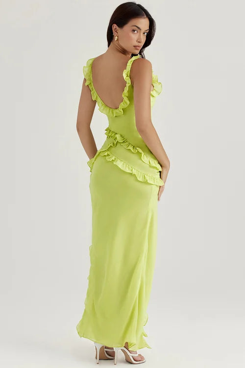 Cécile | Elegantes langes Kleid für Frauen