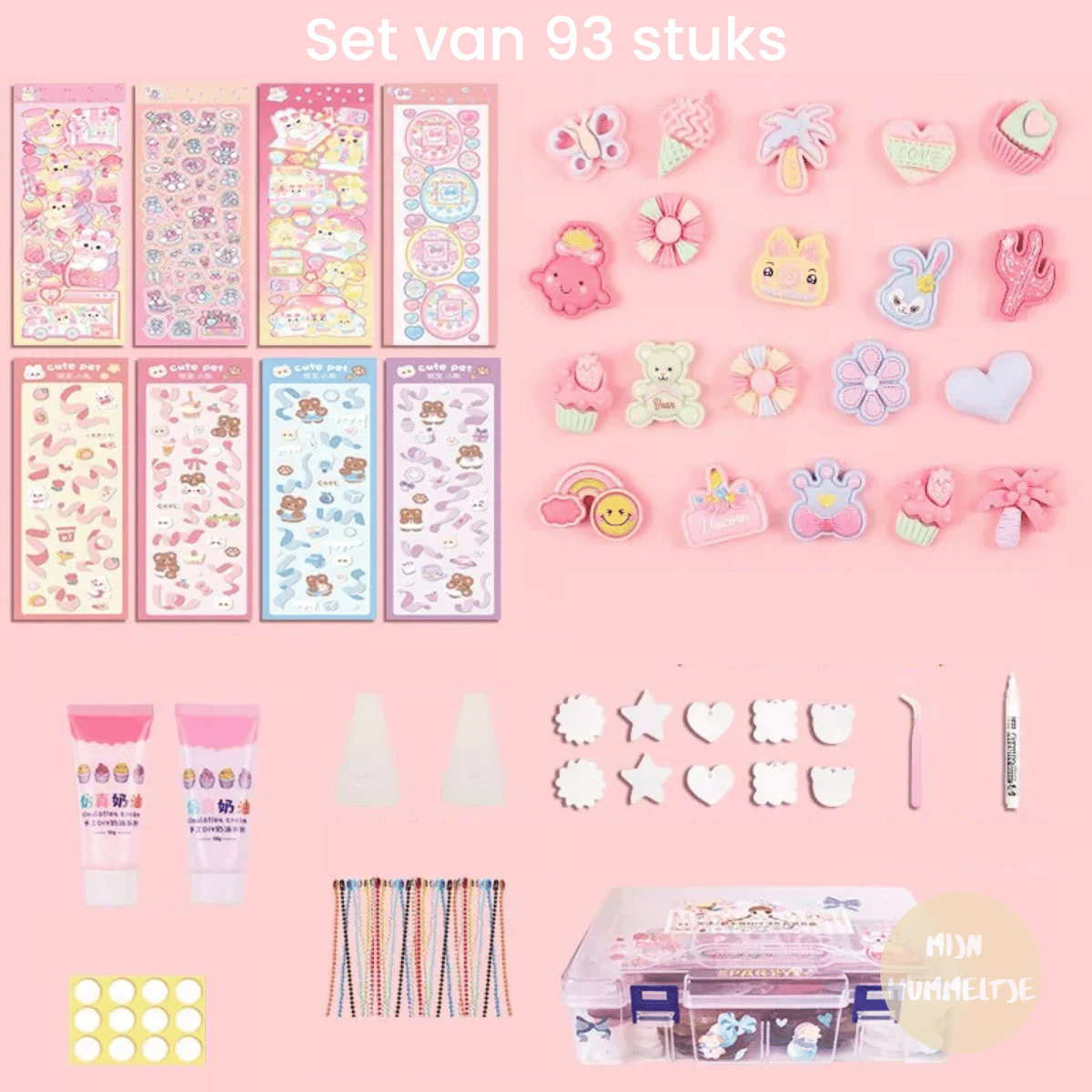 3D Creatieve Sticker Set