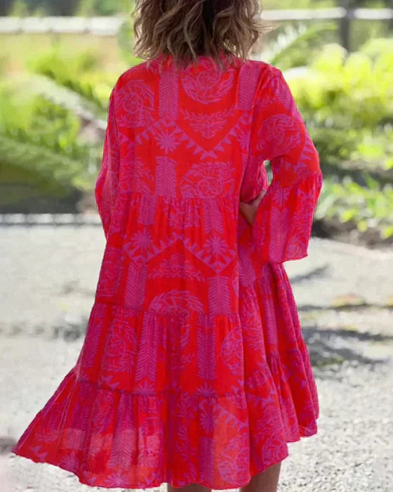 Boho Katoenen Jurk - Luna & Soleil