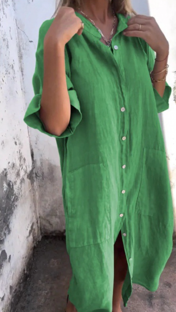 Stilvolle Maygret Lange Bluse von ElegantaStyle