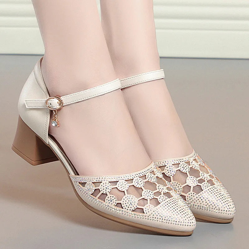 Style Summer Med Block Sandals