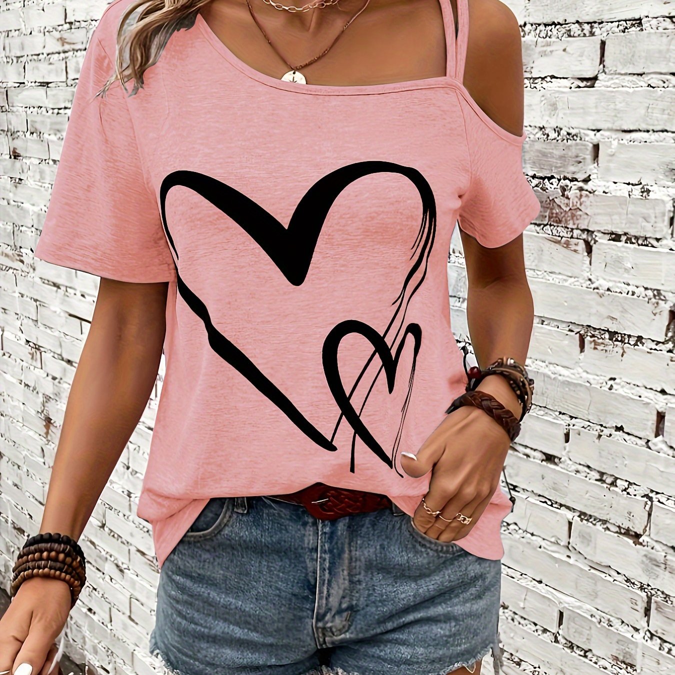 Velanora- T-shirt a una spalla