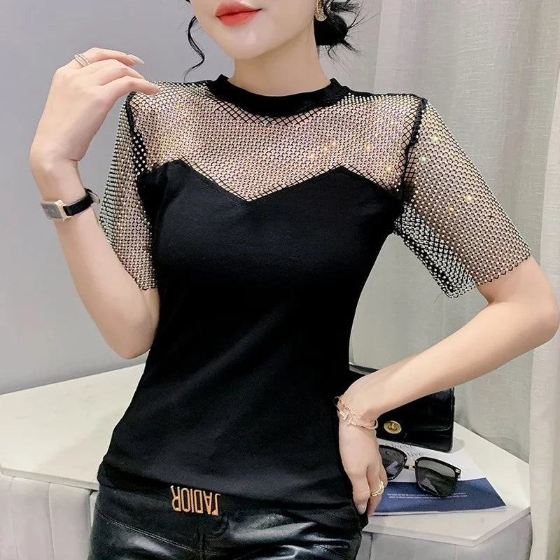 Maglietta Estiva Diamond Delight