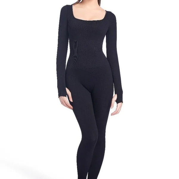 Luna Jumpsuit with Shapewear for an Elegant Figure