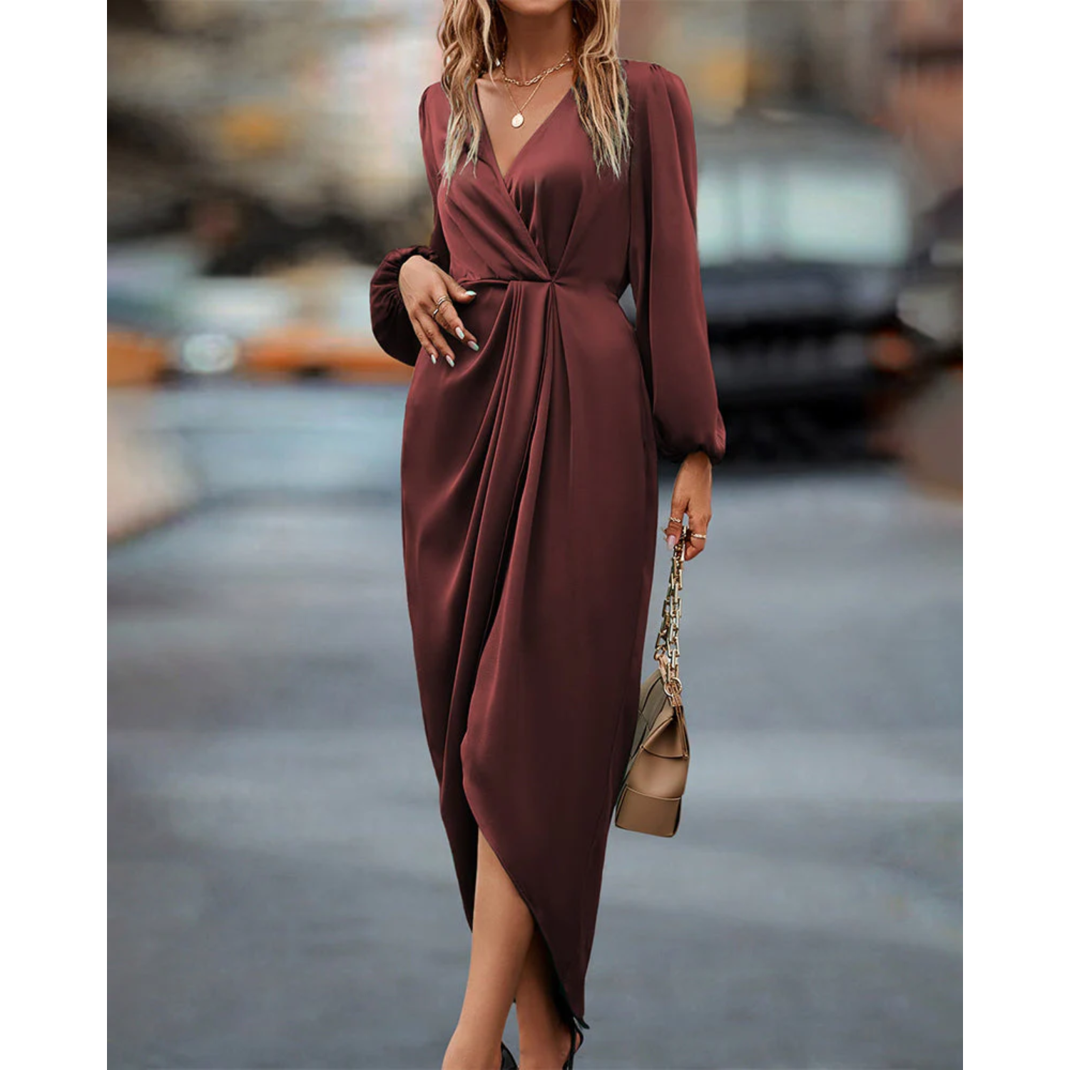 Elegant Glamour Ladies Dress