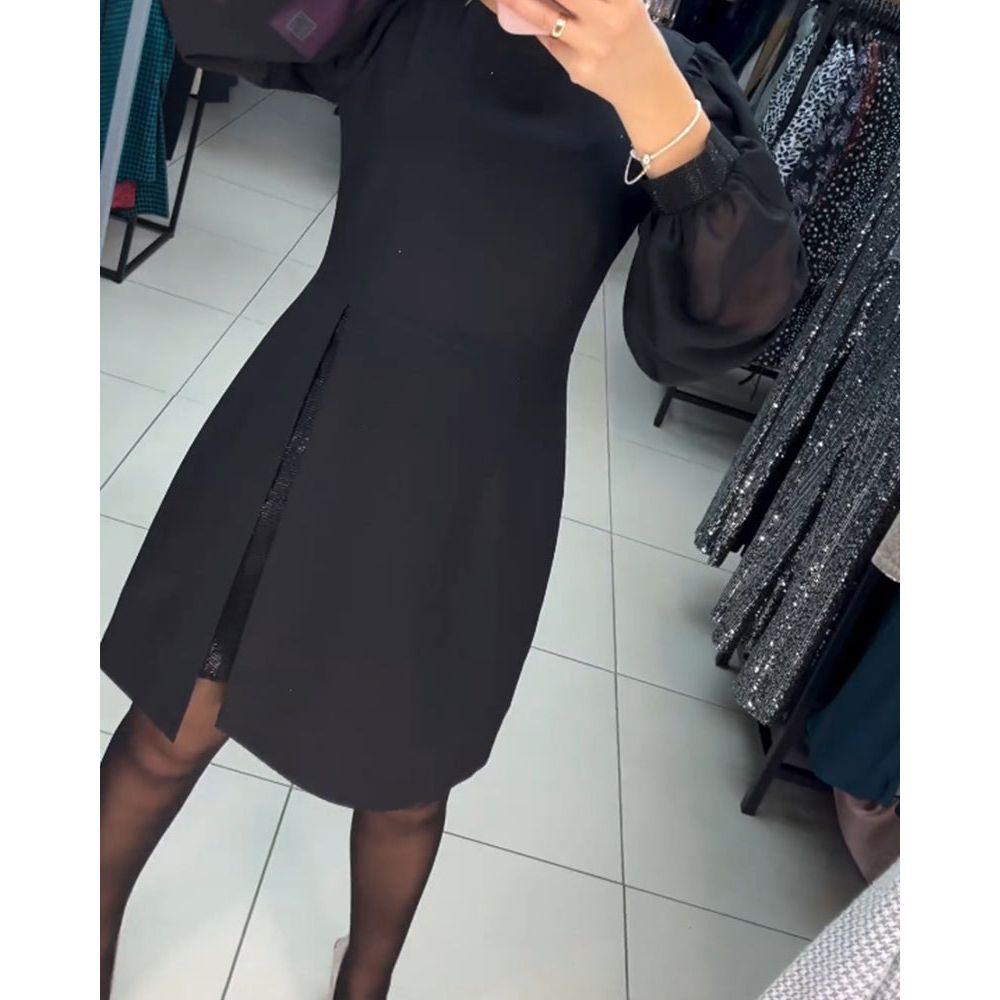 VELANORA elegante A-Linien Kleid