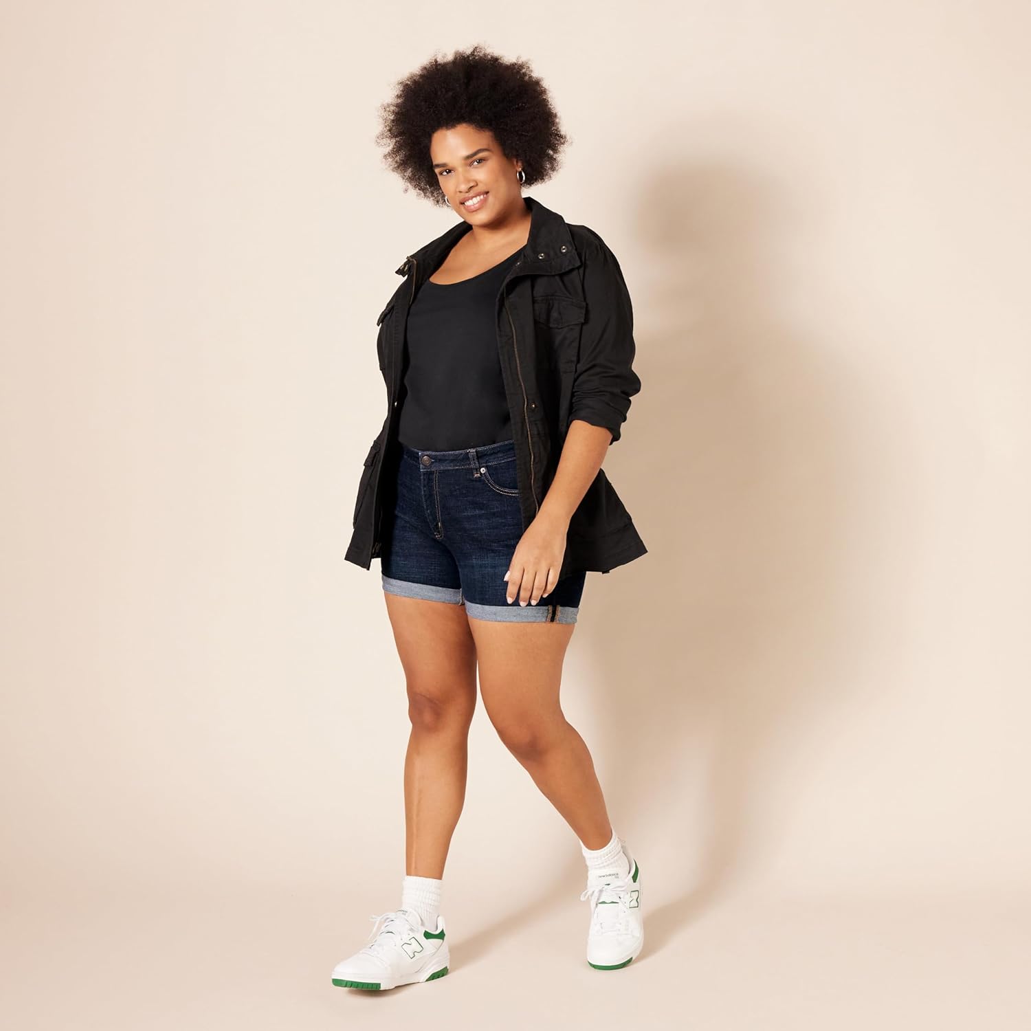 ModeMeisje Shorts in Denim per Donne Attente alle Tendenze