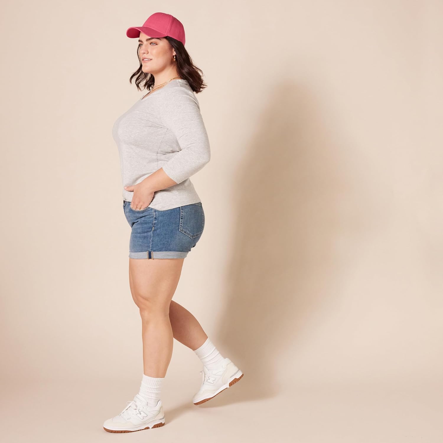 ModeMeisje Shorts in Denim per Donne Attente alle Tendenze