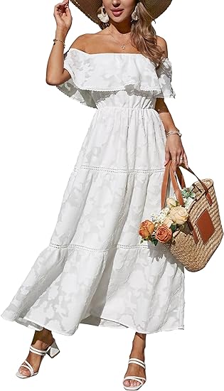 Zonnegloed's Zomerse Bloemen Maxi Jurk voor Dames