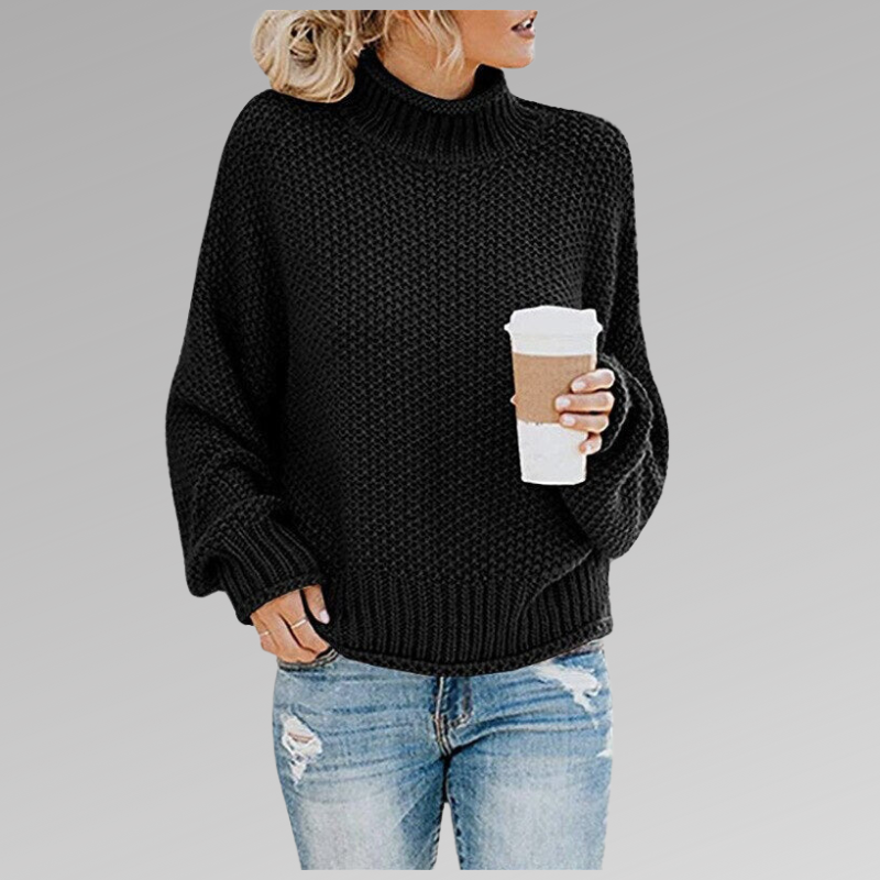 SoftAura | Women's Classic Knitted Sweater | Soft and Comfortable