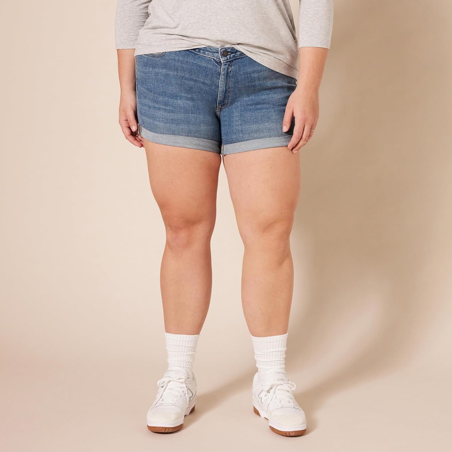 ModeMeisje Shorts in Denim per Donne Attente alle Tendenze