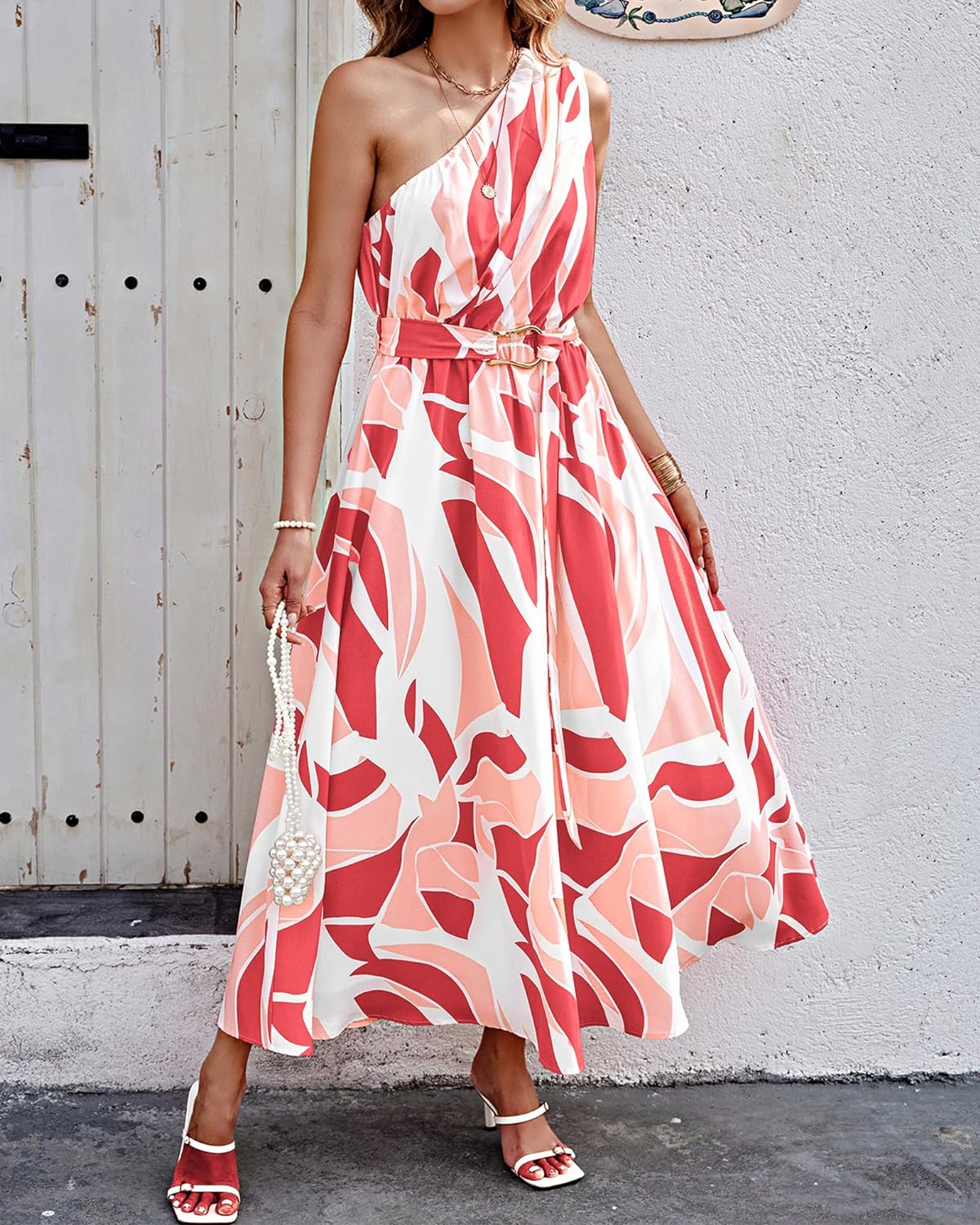 ModeMagneet Maxi Abito Estivo per Donne Attente allo Stile