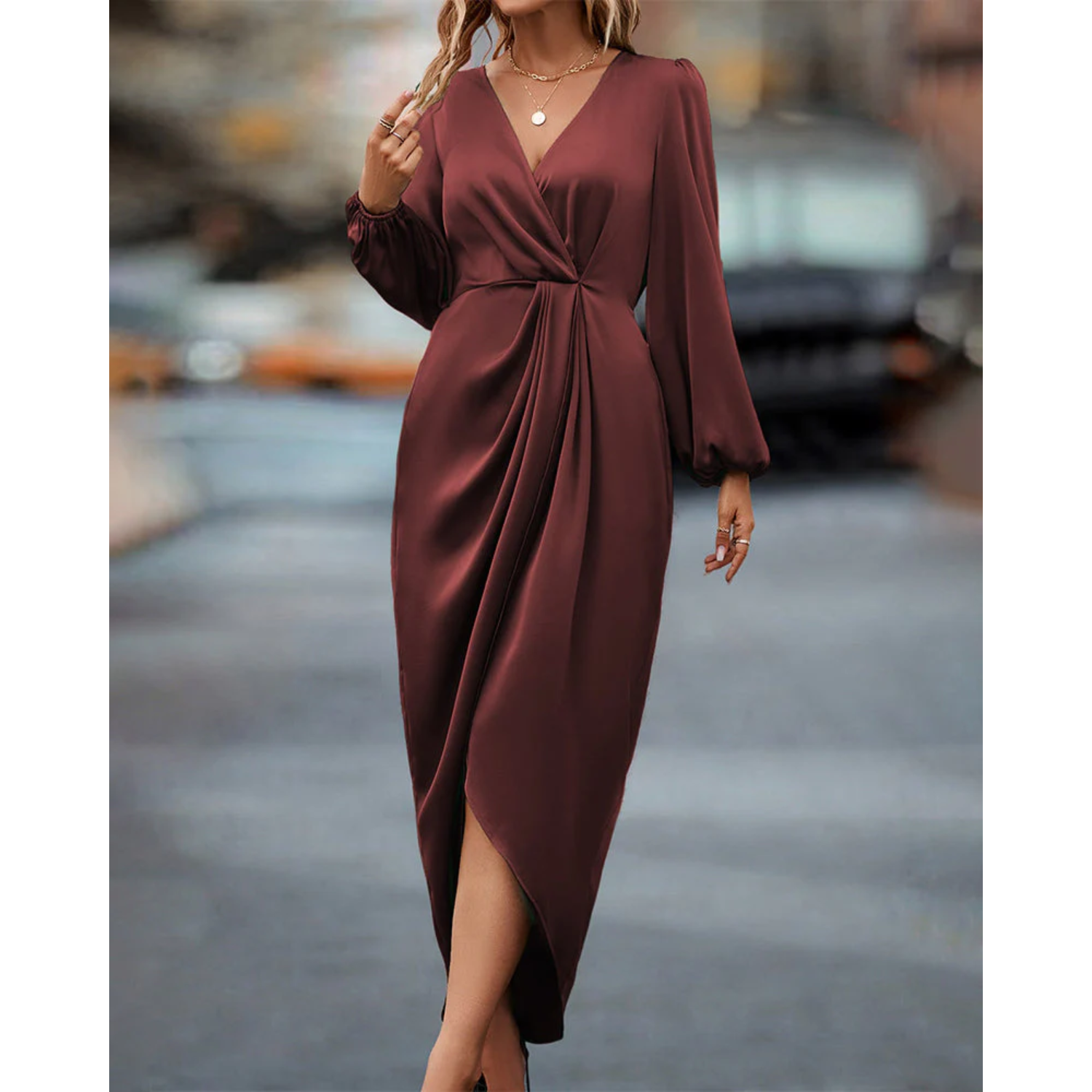Elegant Glamour Ladies Dress