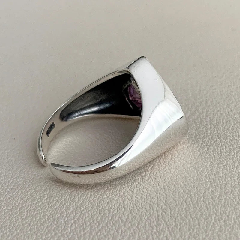 Celestia Zilveren Liefdeshart Zirkoon Verlovingsring