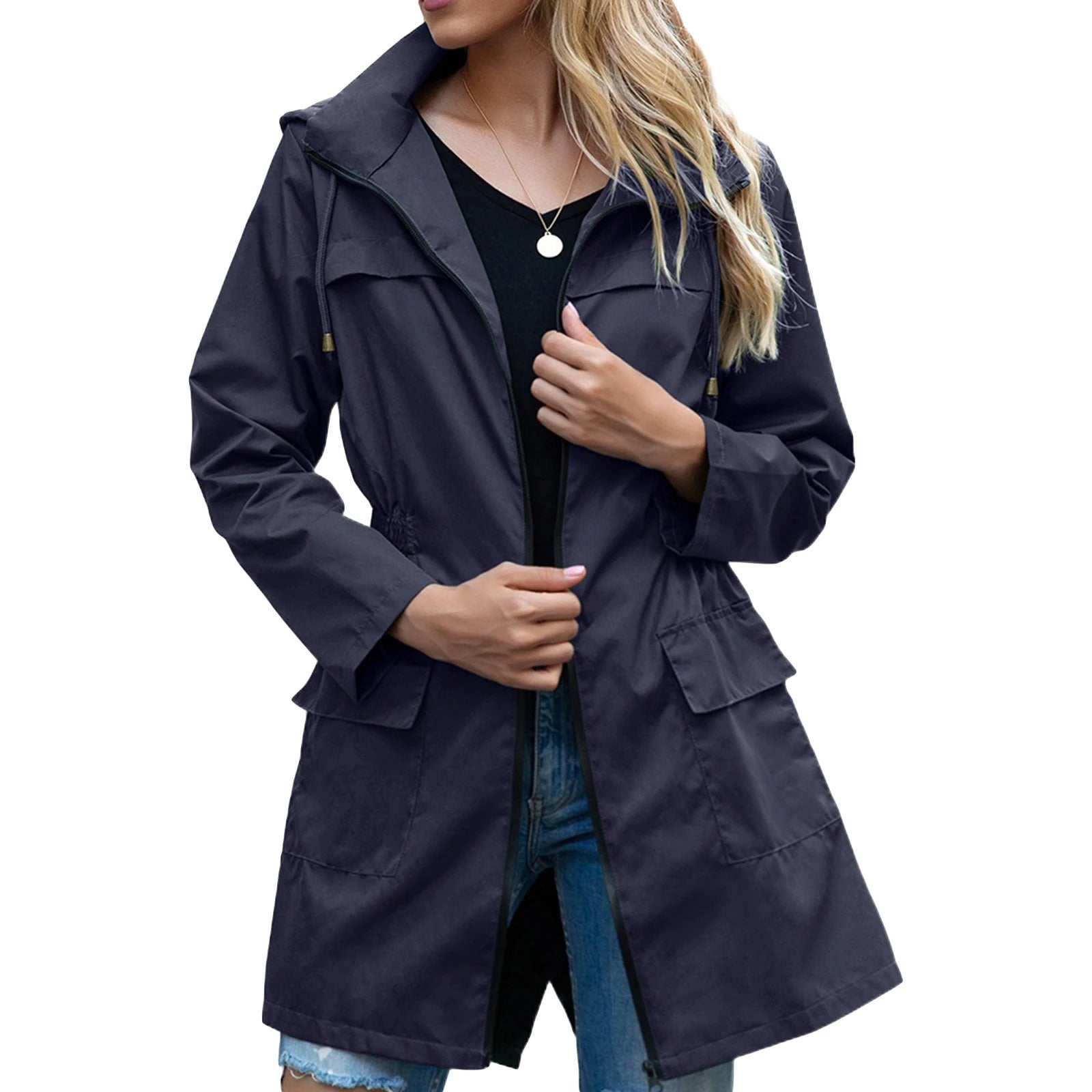 LunaLuxe wind- und wasserdichte Sommerjacke