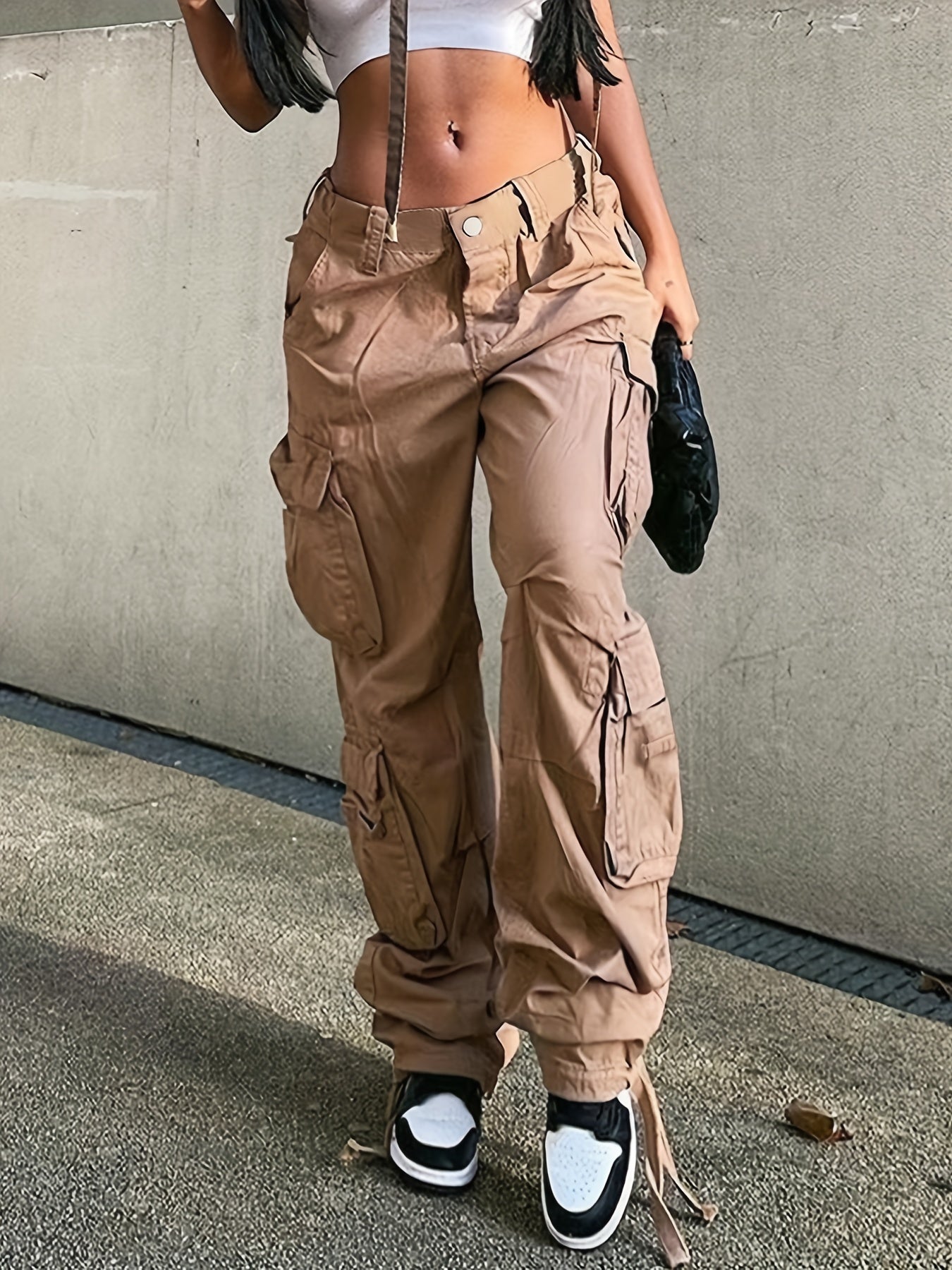 LUNA Azura Jeans Cargo per Comfort alla Moda