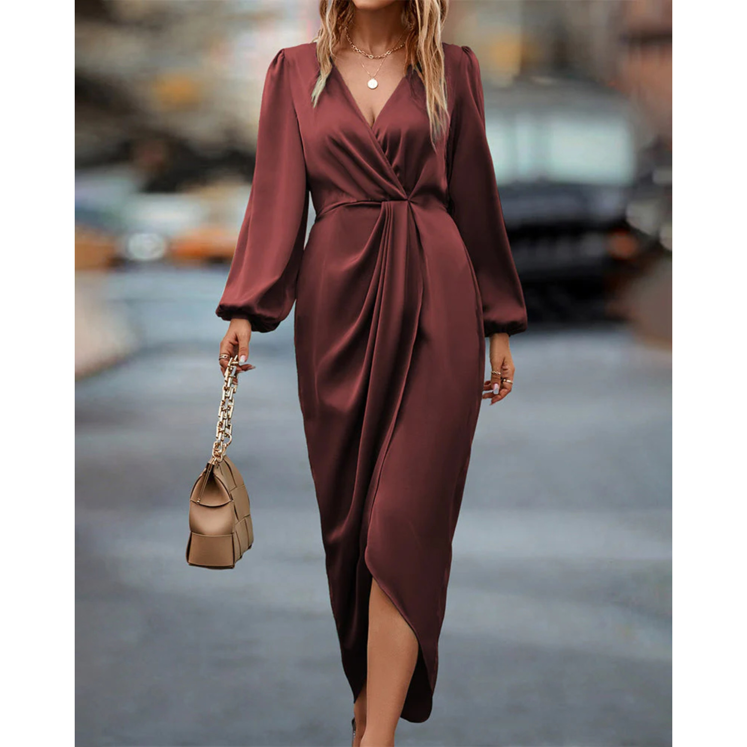 Elegant Glamour Ladies Dress