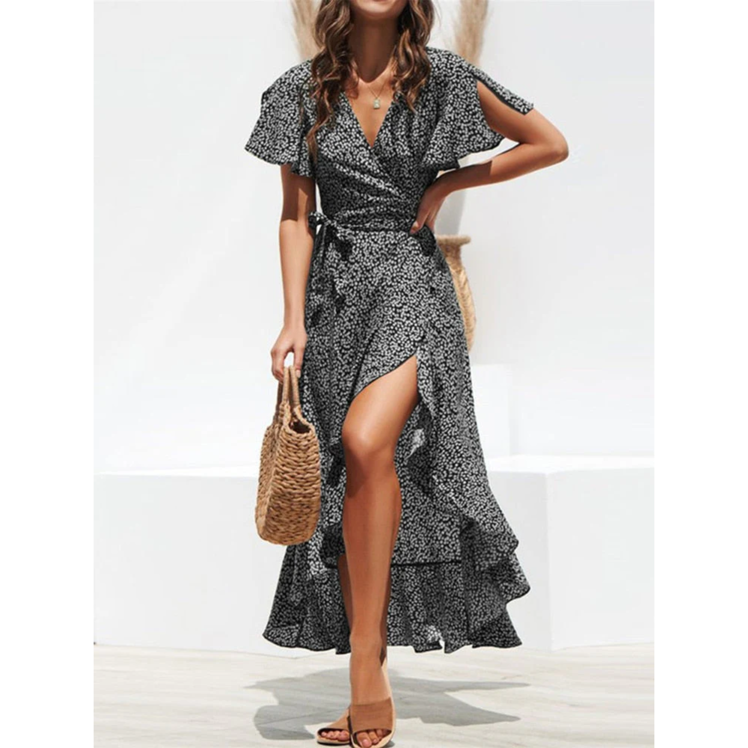Bohemian Glow Vestito Maxi Estivo