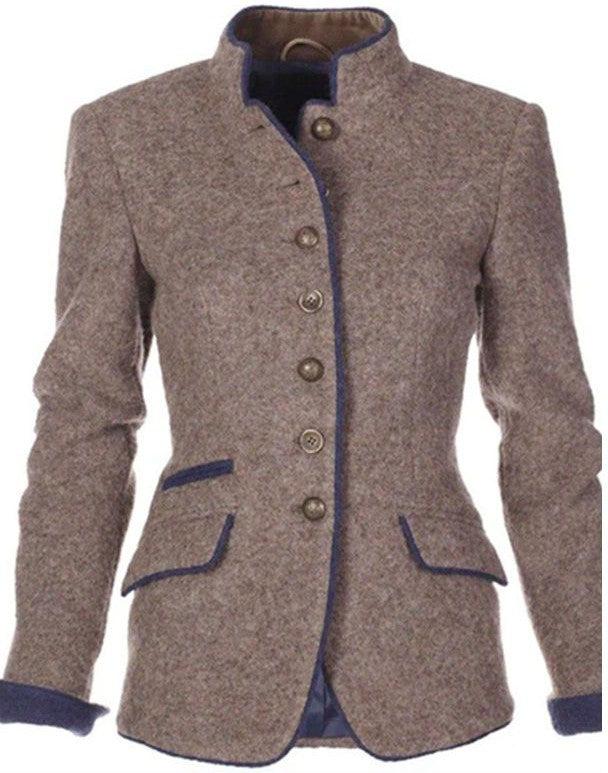 Elegante giacca a manica lunga di LuxuryGlow