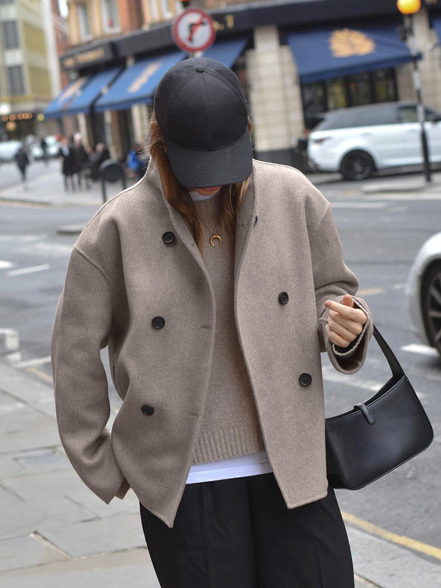 Romy | Knoopsluiting Comfortabel Jasje