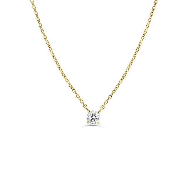 Strahlende Astra 925 Sterlingsilber Kette