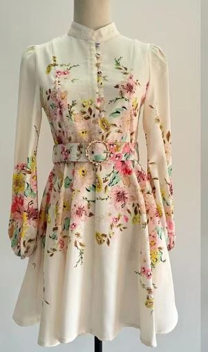 Alise | Geknoopte Mini Jurk