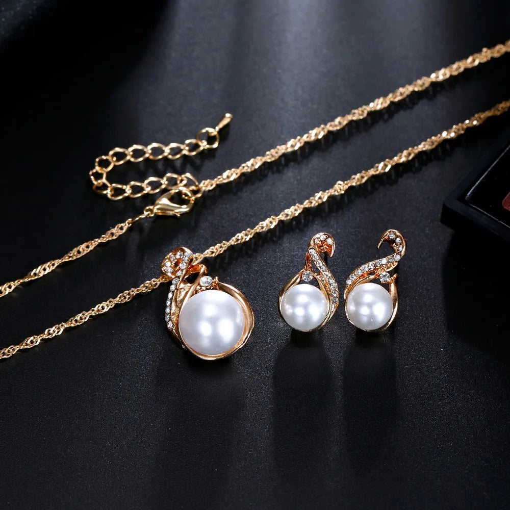 GlamourGems Trendy Schmuck Set