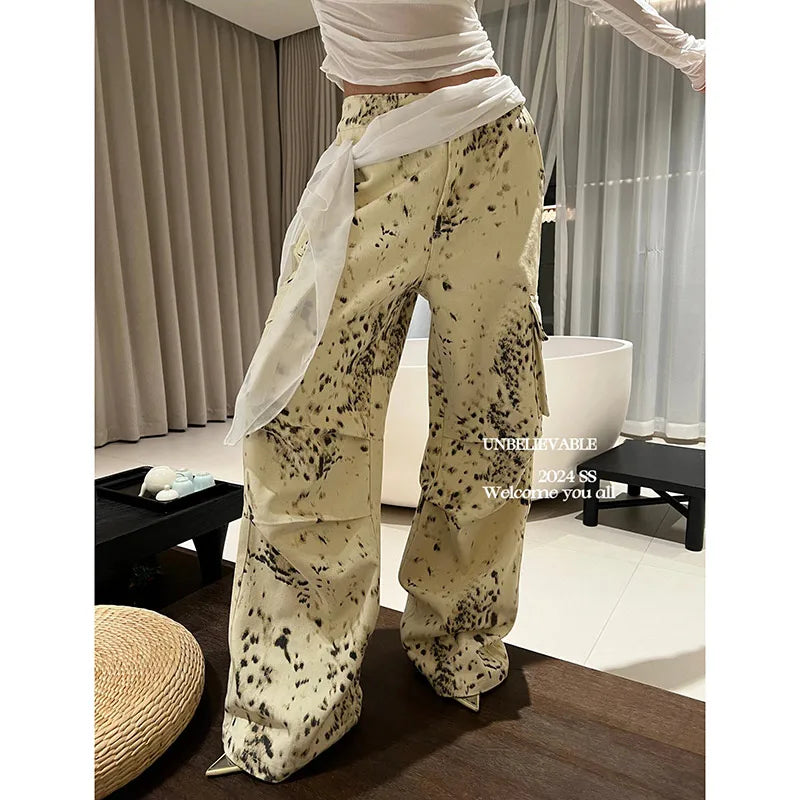 American Retro High Street Casual Overalls