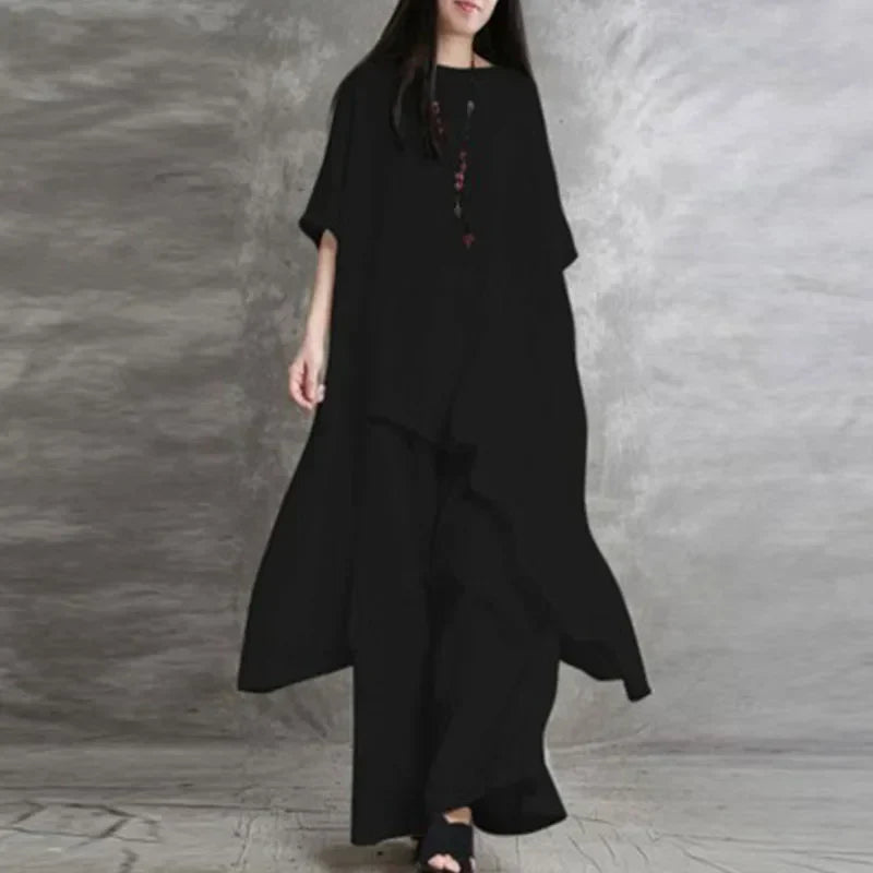 Andrada | Ensemble classique chemise et pantalon en coton