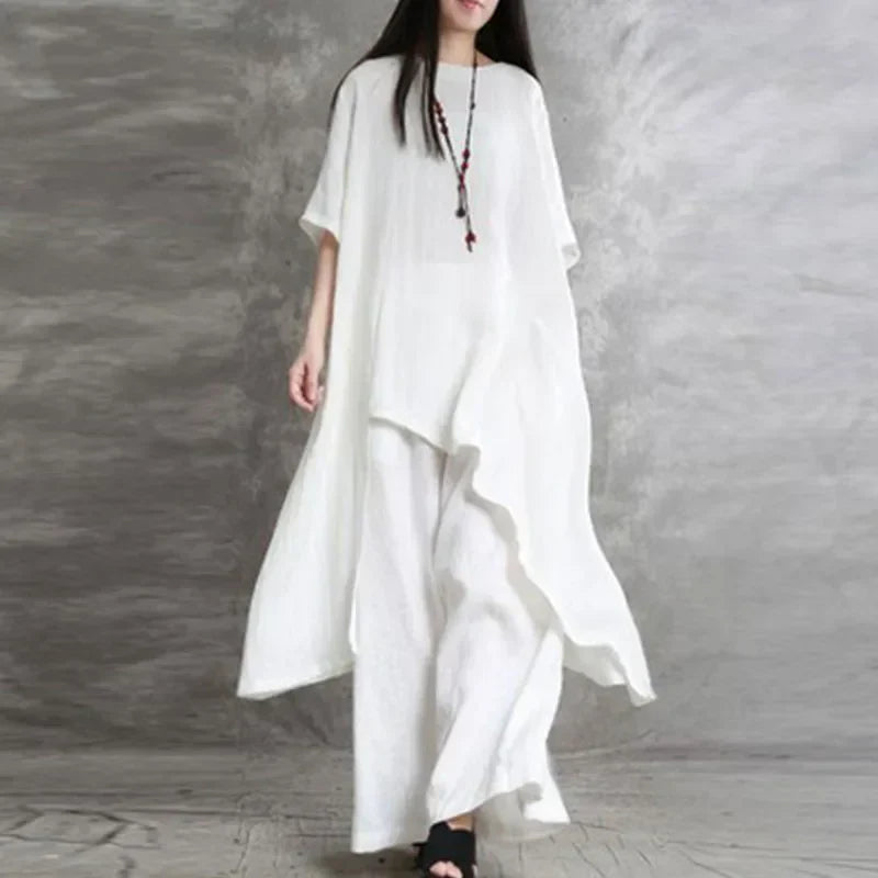 Andrada | Ensemble classique chemise et pantalon en coton