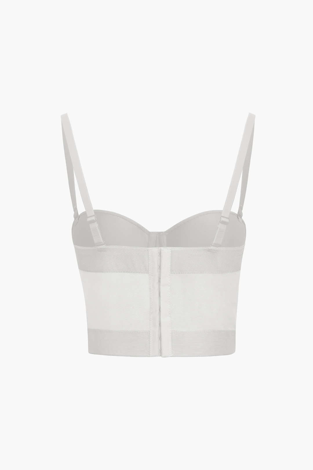 Andrea | Luchtig mesh bustier korset top