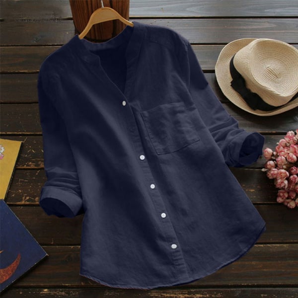 Andrea | Luchtige en elegante katoenen blouse