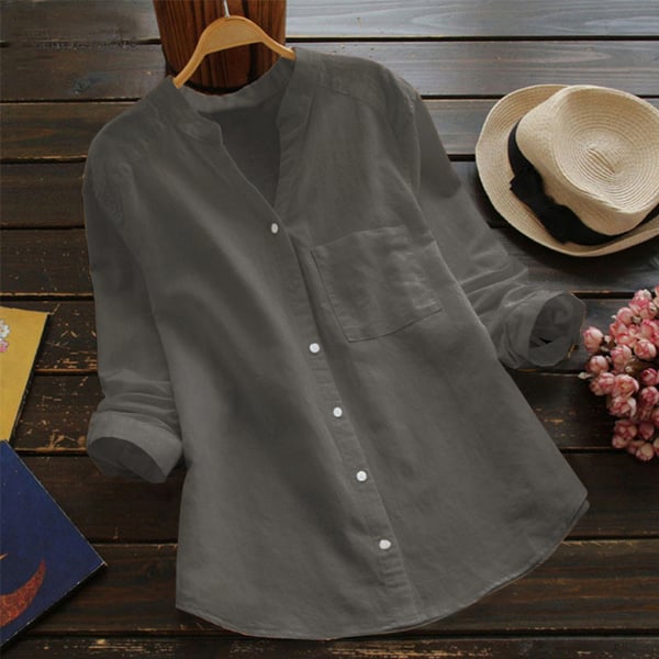 Andrea | Luchtige en elegante katoenen blouse