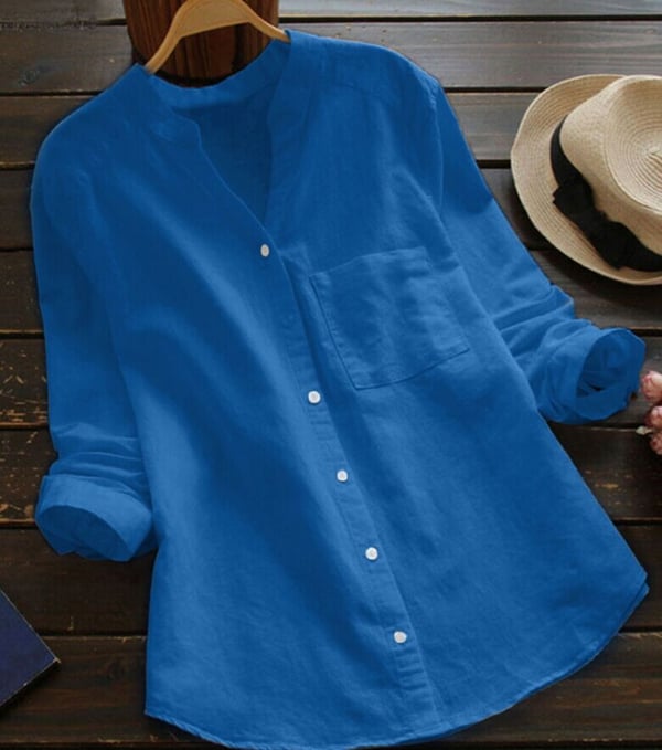 Andrea | Luchtige en elegante katoenen blouse