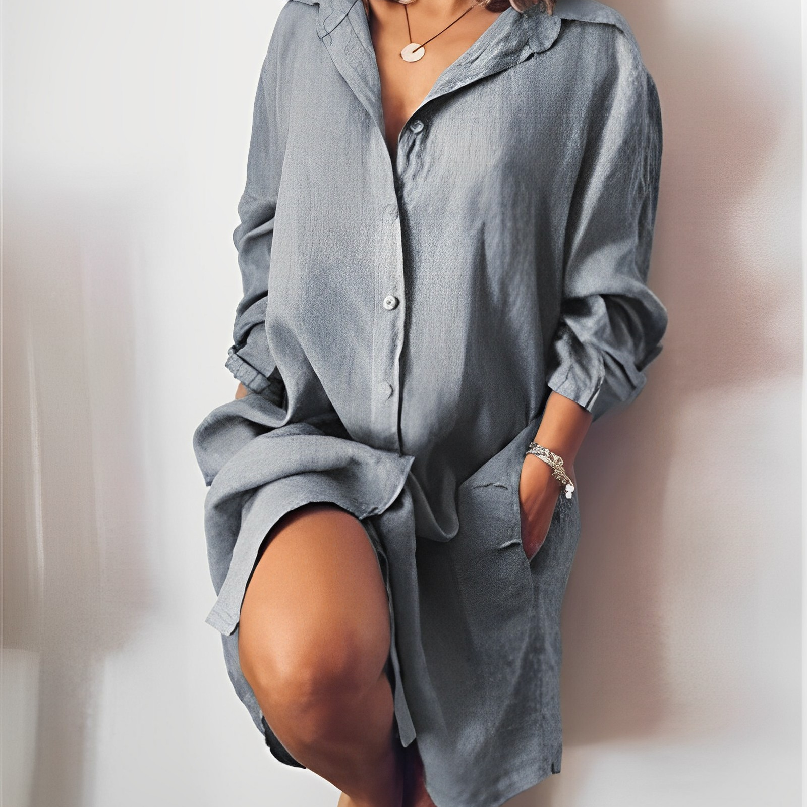 Angelika | Casual Plus Size Zomerblouse