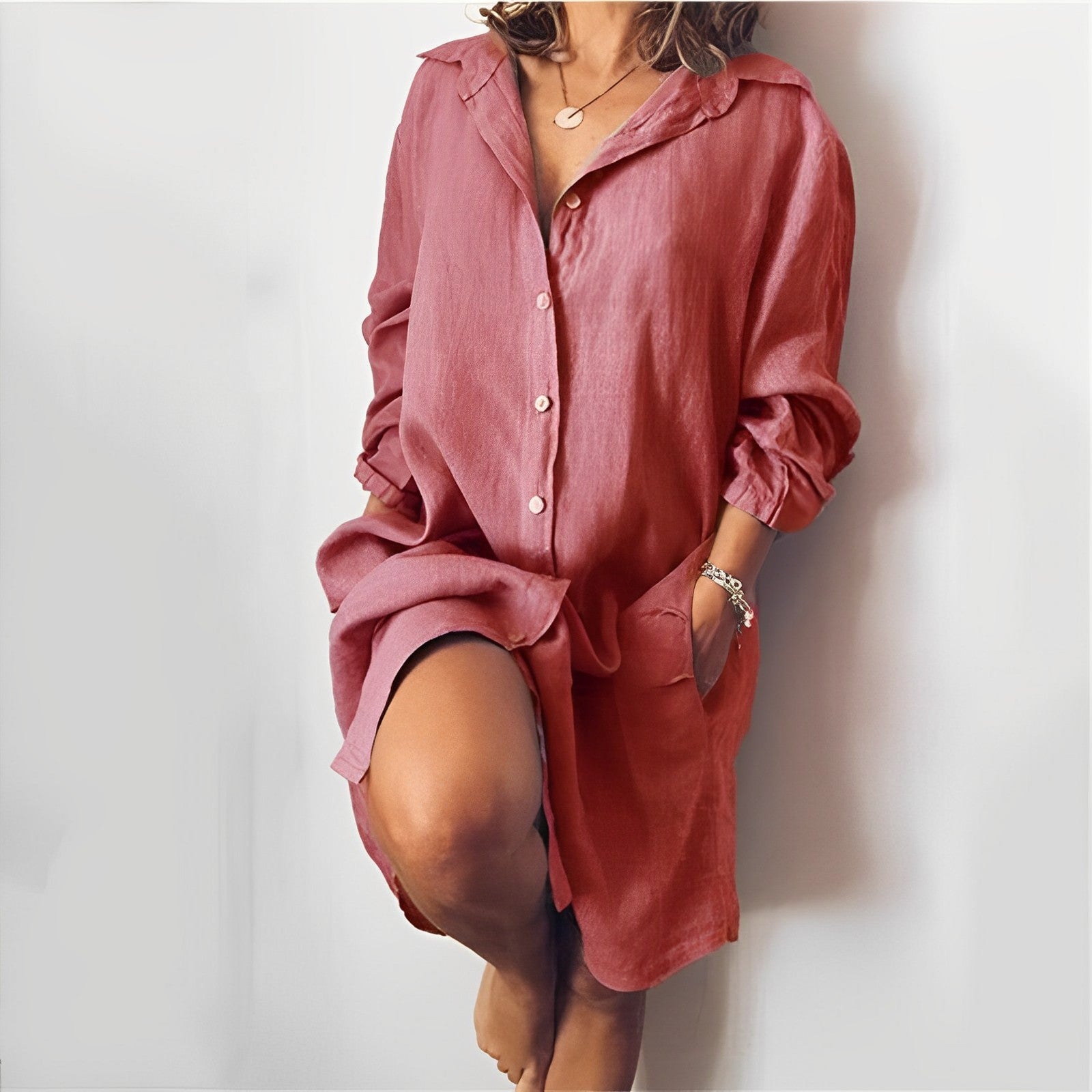 Angelika | Casual Plus Size Zomerblouse