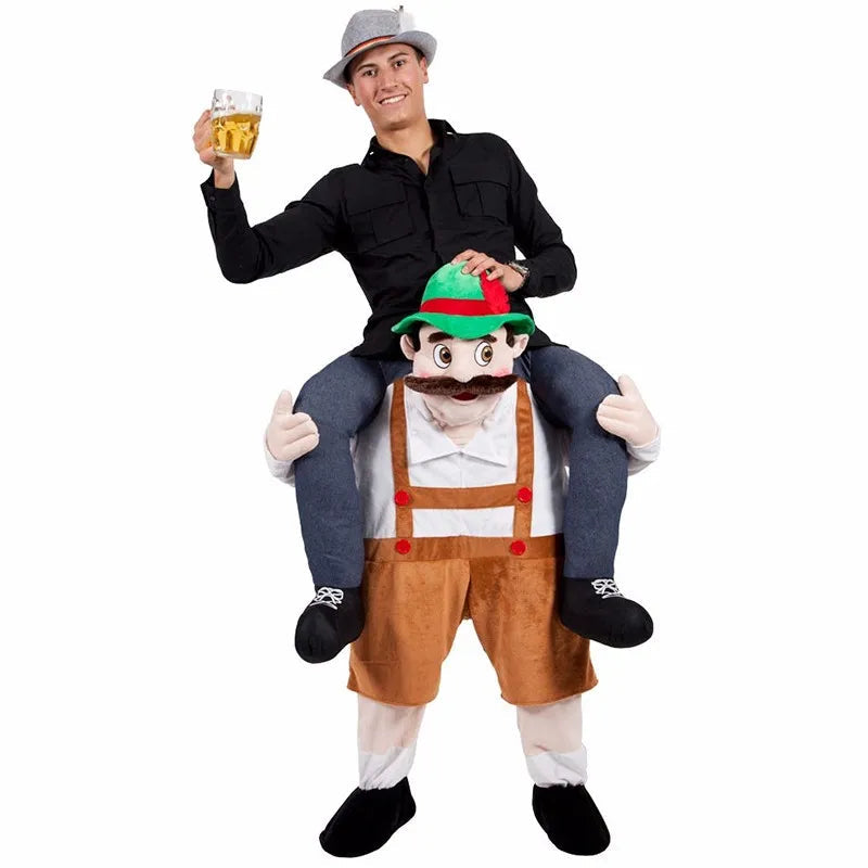 Antonio | Lustiges Kostüm zum Sitzen für Halloween und Karneval