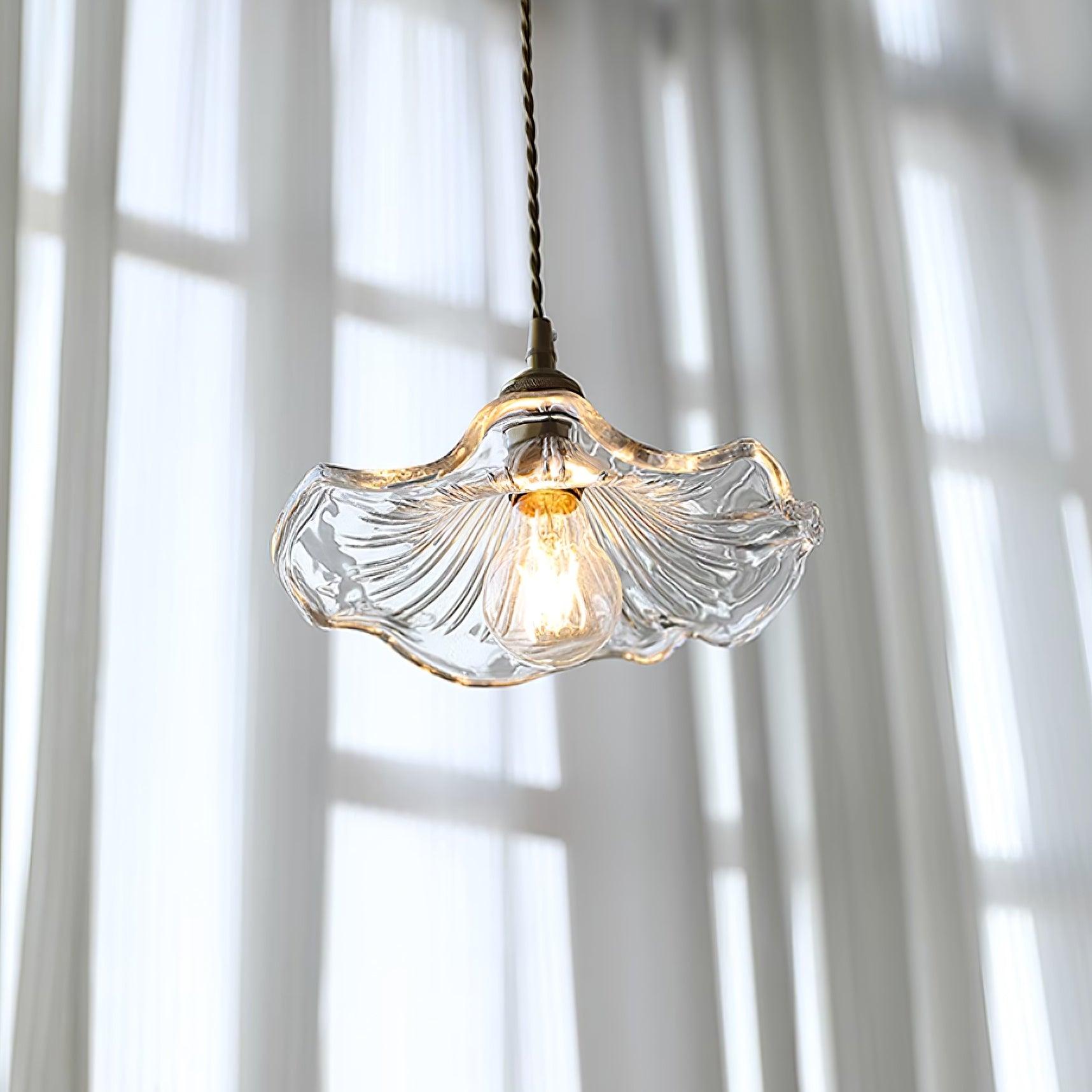 Auralis | Lampada a sospensione a forma di fiore | Illuminazione d'atmosfera di lusso