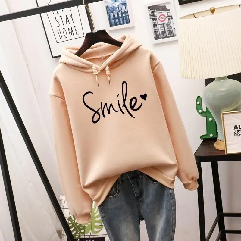 Aureliano | Smile-Love cotton hoodie