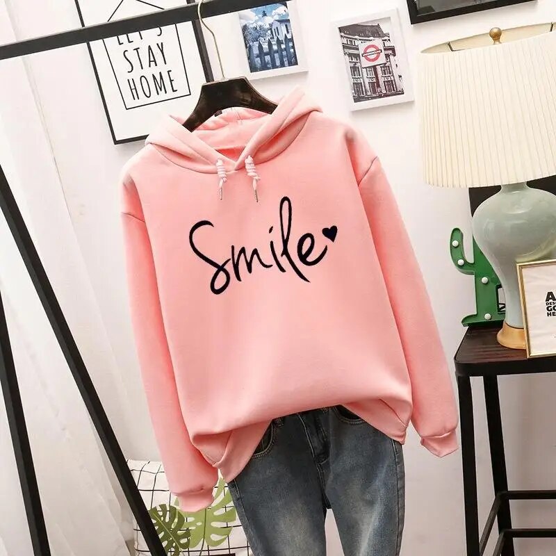 Aureliano | Smile-Love cotton hoodie