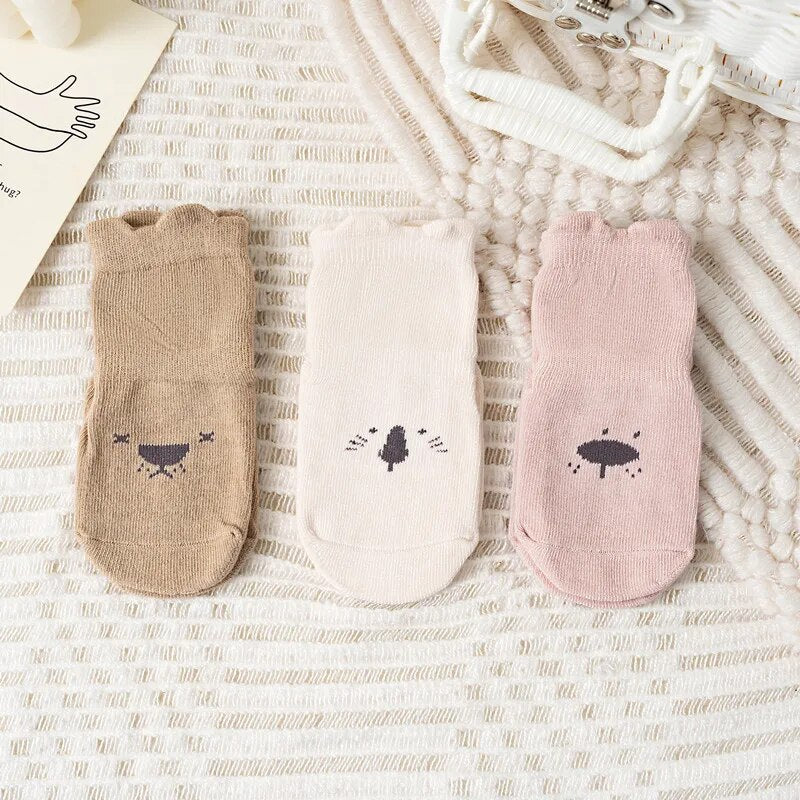 Babysokken 3-Pack met Antislip Grip