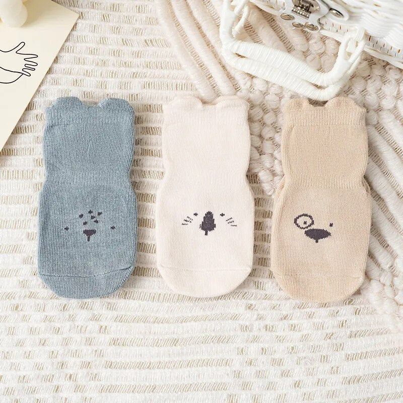 Babysokken 3-Pack met Antislip Grip