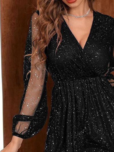 Bella | Elegante feestelijke jurk met V-hals