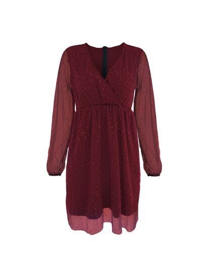 Bella | Elegante feestelijke jurk met V-hals