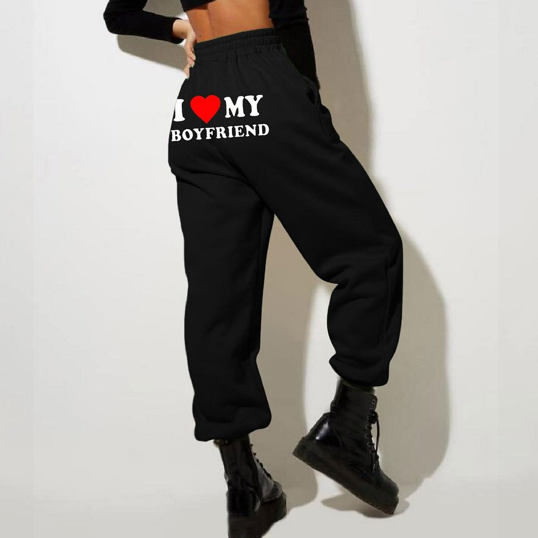 Bella | Joggingbroek met hoge taille