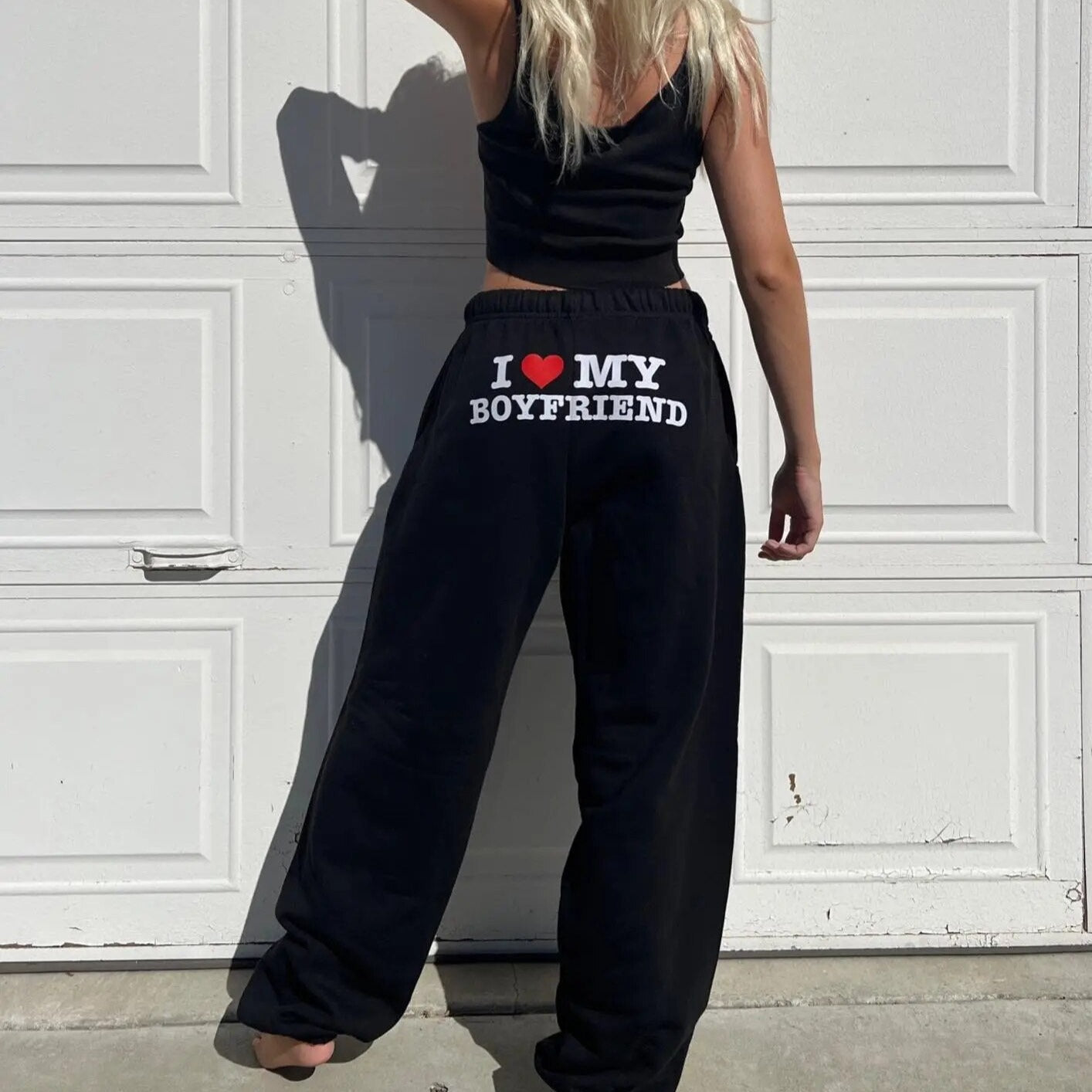 Bella | Joggingbroek met hoge taille