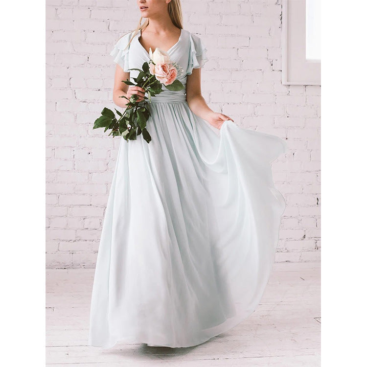 Benedetta | Elegante en handige Maxikleid -halslijn