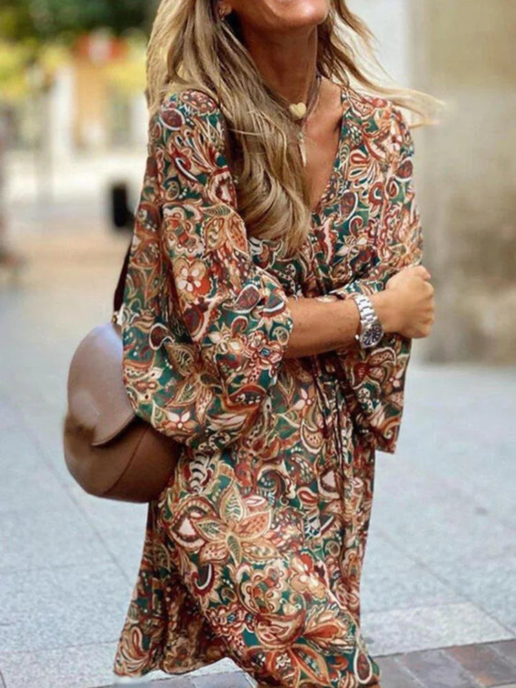 Velanora| Celine - Stylish Boho Summer Dress for Women