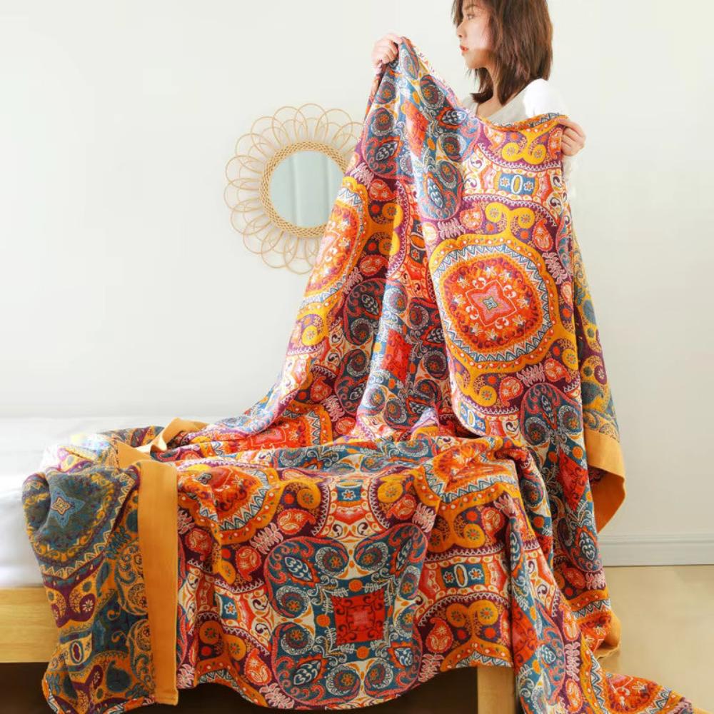 Boho Deken Lichtgewicht en Ademend